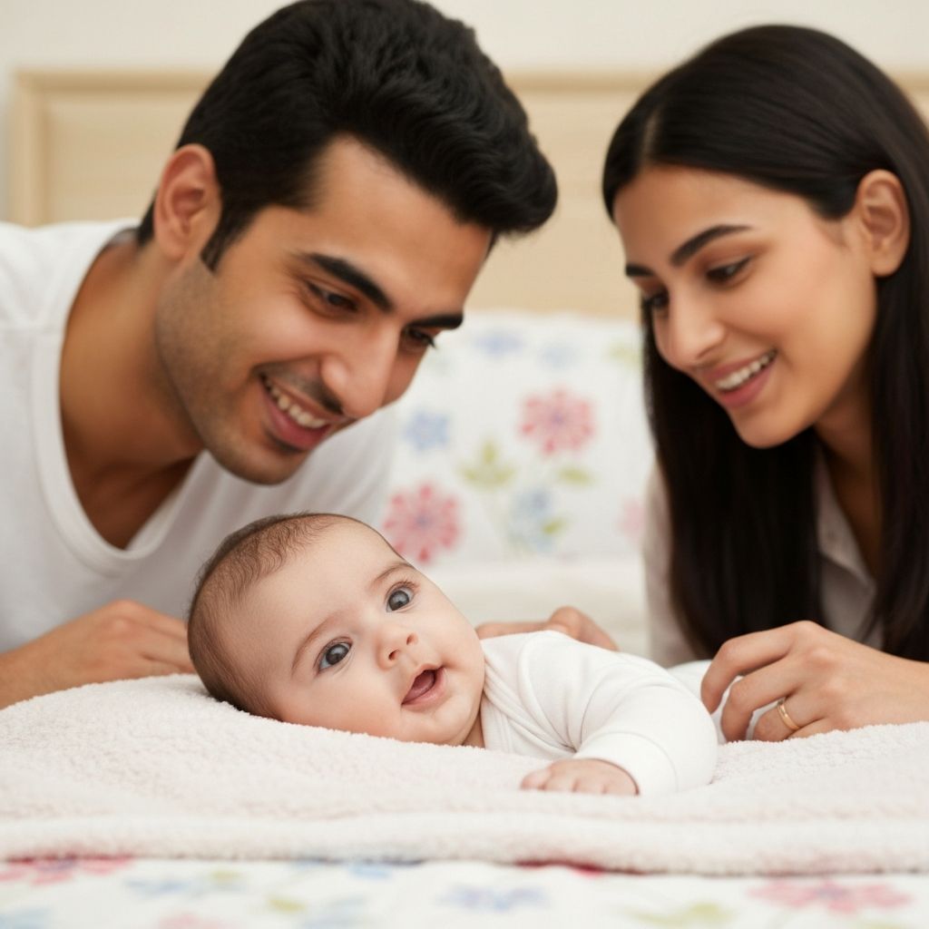 والدان يختاران اسم المولود